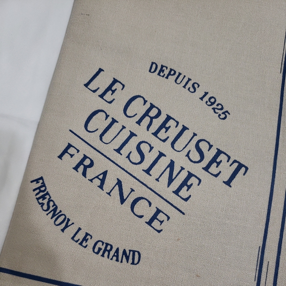 NWT Le Creuset Set of 2 Linen Placemats Marseille Packs 55% Linen 45% Cotton - Picture 2 of 6